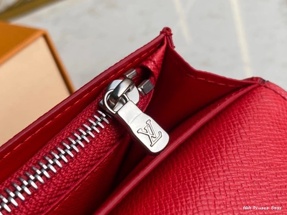 AAA Pruses Bags VUITTON LOUIS BRAZZA WALLET 0731